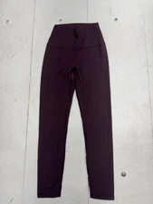 Born Primative Plum Athletic Compression Workout Leggings Womens Size Small