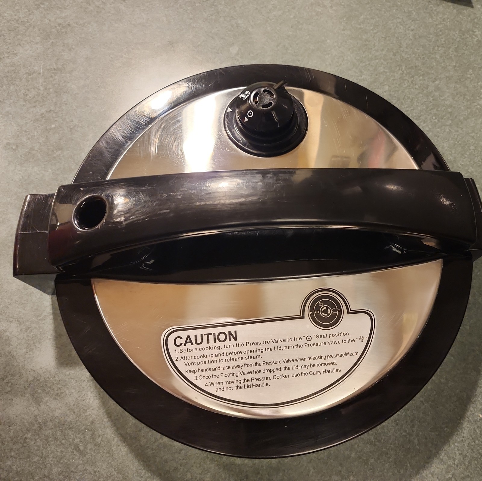 Lid With Seal And Valve Tristar Ppc780