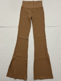 Victoria&rsquo;s Secret Pink Women&rsquo;s Cable Knit Flare Side Slit Pants Size XS
