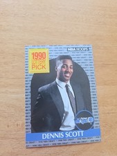 1990-91 NBA Hoops - 1990 Lottery Pick Dennis Scott #393 (RC)