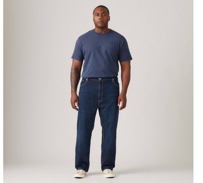 Levi's -Men's 559 Relaxed Straight Jeans,  Big & Tall Size: 54/29,  Blue Rinsed