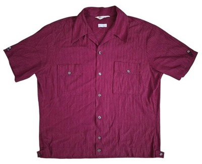 Vintage Mr California Loop Collar Jac Shirt Mens Large Gabardine 50s 60s Retro