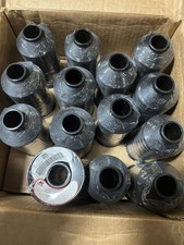 Black Embroidery Thread 8Oz Made in USA by A&E T30 Bonded Nylon