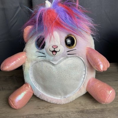 Zuru 10'' Unicorn Elephant Surprise Blue Purple Rainbocorn Plush Stuffed Shiny