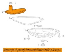 GM OEM 16-22 Spark EngineTransaxle Transaxle Parts-Filter 25194693