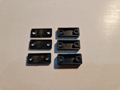 Universal  Headshell SET Cartridge VTA Spacer für Thorens Rega etc. 1mm-3,5mm