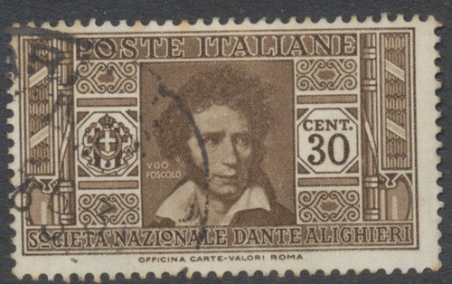 Italy Stamps 1932 Dante Alighieri Society SG314/323 Used CV £68.1 - Picture 12 of 16