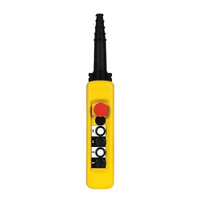 Schneider Hängende Kontrollstation XACA4713 4 Taster mit 1NO, 1 Not-Halt NC Neu