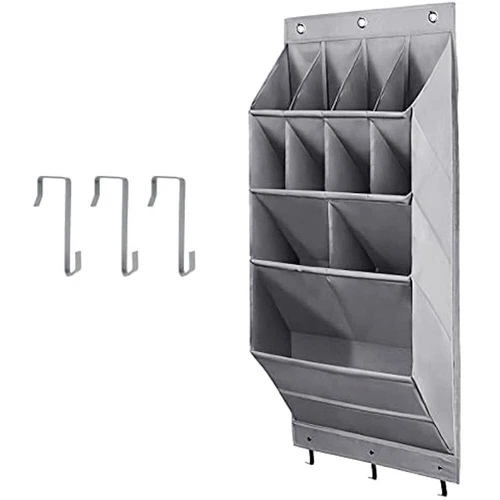 11 Pockets Large Over Door Hanging Organiser Shoe Rack Storage Bag Tidy Hanger - Picture 12 of 12