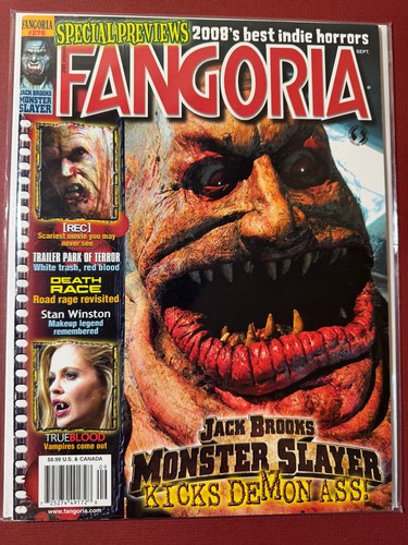 Fangoria Magazine #276 September 2008 Monster Slayer ***FREE SHIPPING***