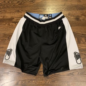 vintage unc basketball shorts