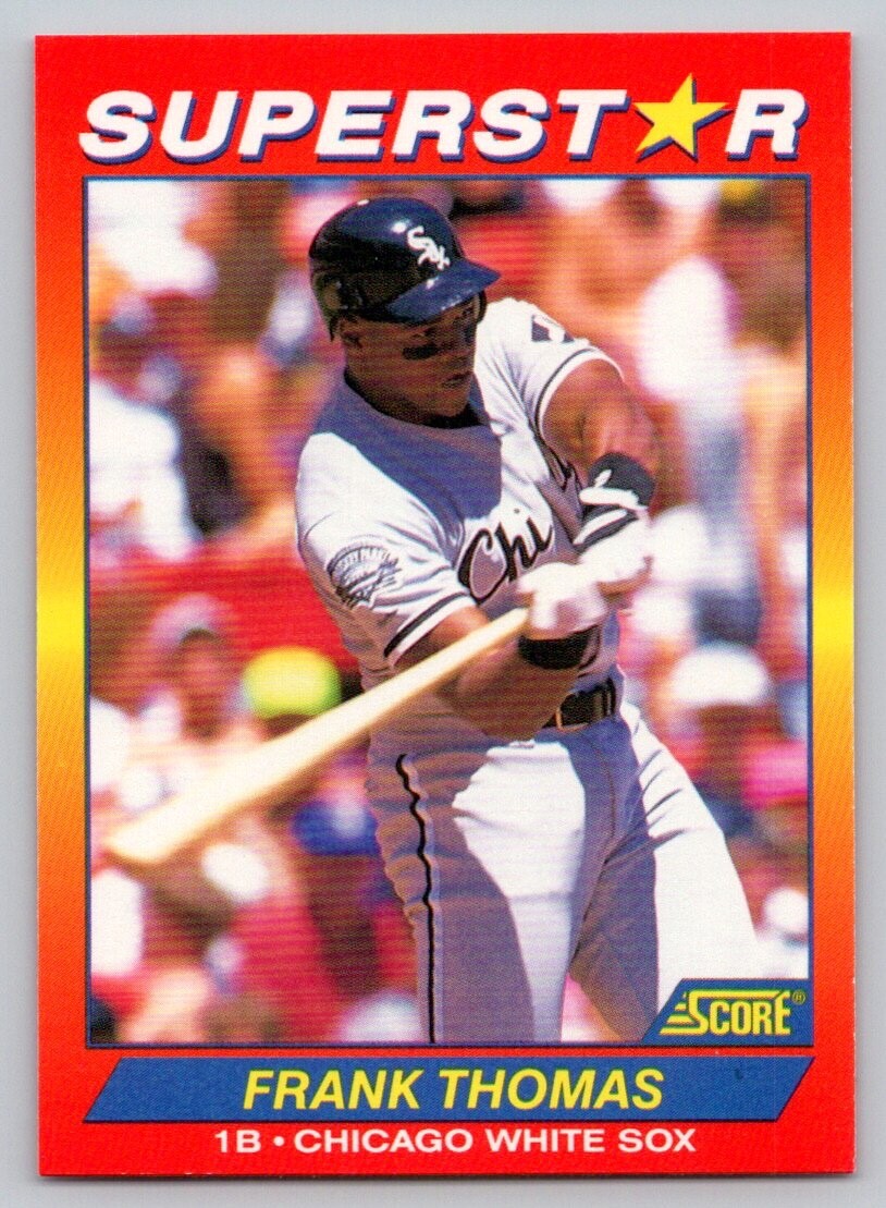 Frank Thomas 1992 Score Superstars #51 NM-MT