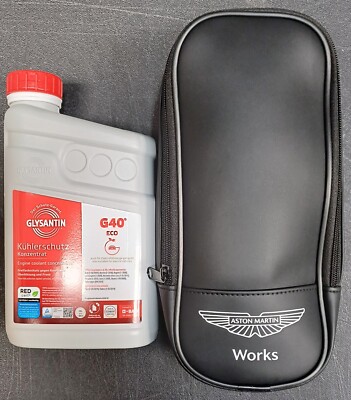 Glysantin G40 Coolant Top Up with Aston Martin Works Bag