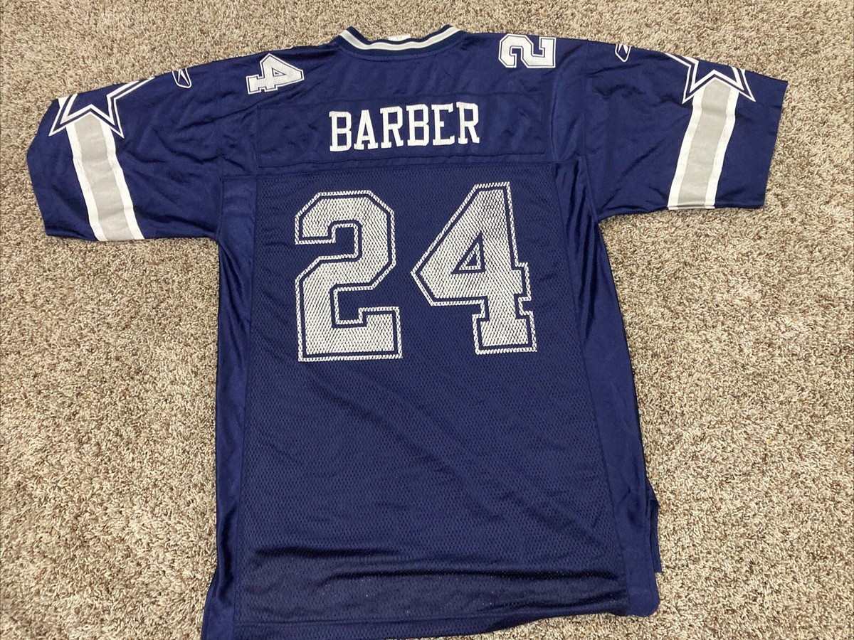 ダラス・カウボーイズ バーバー 24 ジャージ Vintage Reebok NFL On Field Dallas Cowboys Marion Barber #24
