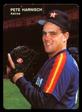 Mothers Cookies PETE HARNISCH HOUSTON ASTROS 4 Different