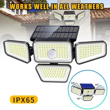 270 LED Solar Lights Outdoor 90000LM Waterproof Motion Sensor Security Wall Lamp