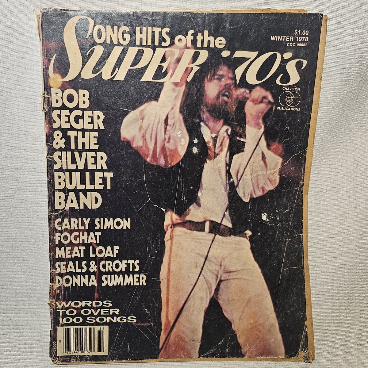 Vintage 1978 Song Hits Of The Super 70s Magazine Winter Rare