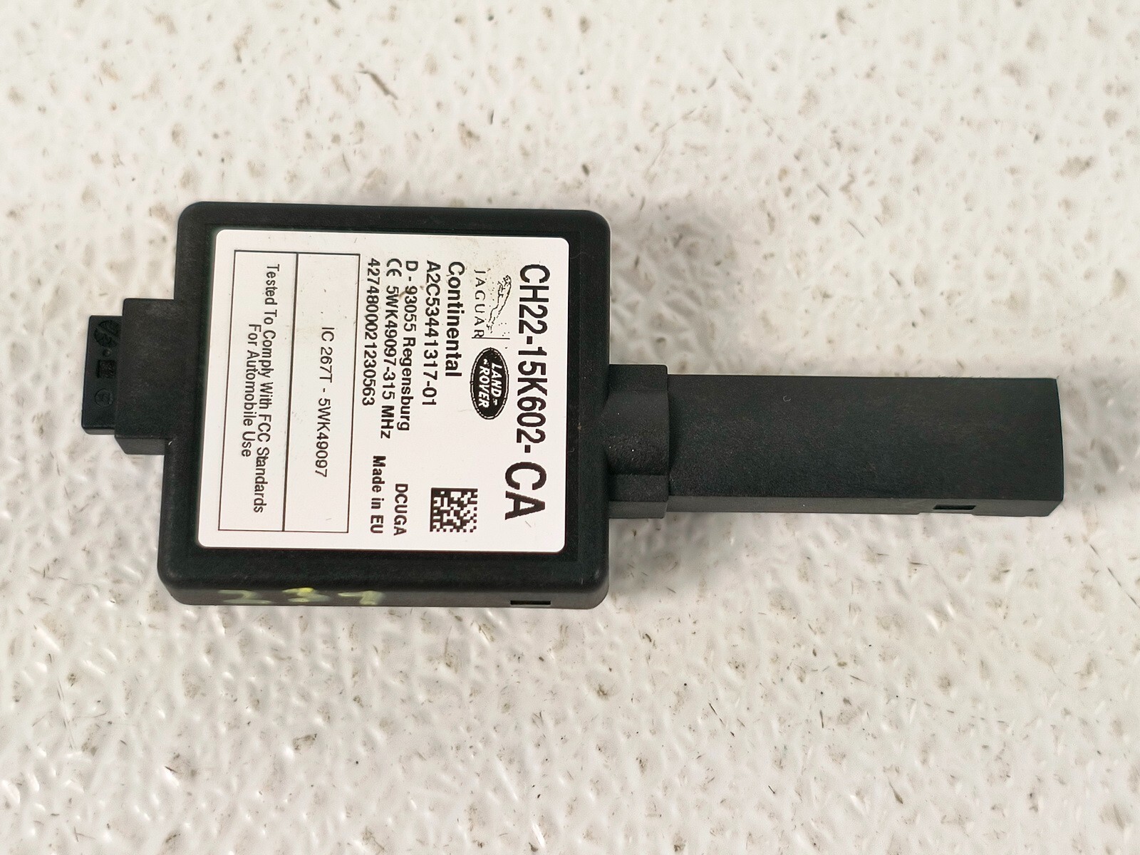12-15 RANGE ROVER EVOQUE KEYLESS ENTRY ANTENNA SENSOR CONTRO