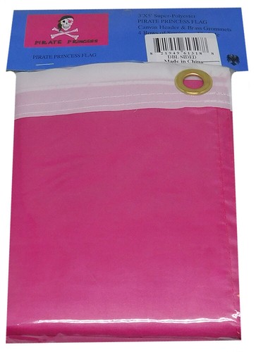 Pirate Princess Pink Premium Quality 3x5 3'x5' Double Sided Polyester Flag - Picture 5 of 5