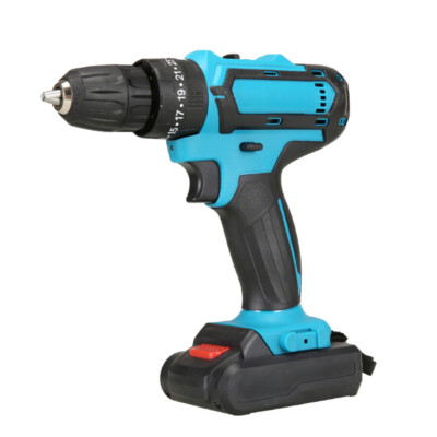 21V Handheld Electric Drill 124PCS Impact Hand Drill Power Tool