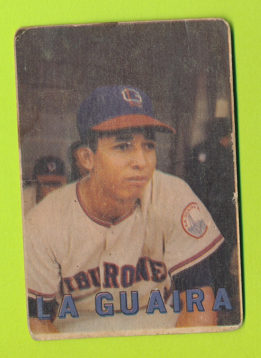 VENEZUELAN ENZO HERNANDEZ 1967 VENEZUELA TOPPS #59 VINTAGE RED BACK *TPHLC-4386
