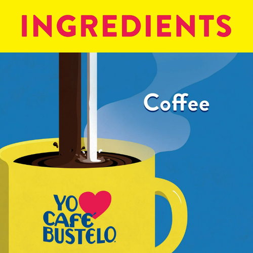 (8 pack) Cafe Bustelo Espresso Style Dark Roast Ground Coffee, 10 oz Brick - Picture 4 of 7