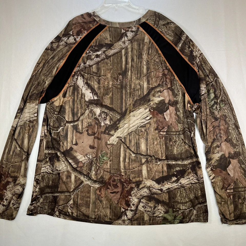 Mossy Oak Break Up Infinity Camouflage Camo Long Sleeve Hunting Shirt Mens 3XL - Image 2 of 4