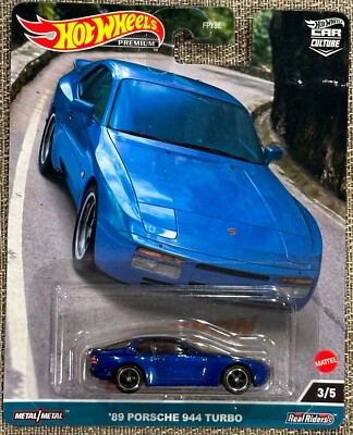 2023 Hot Wheels Premium Car Culture '89 Porsche 944 Turbo , Free