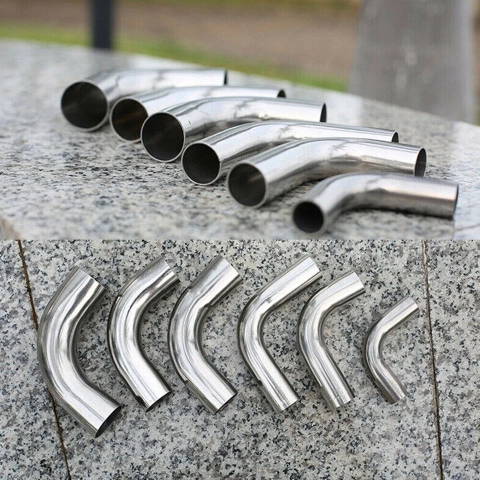 90° Auspuffrohr Abgasrohr Rohrbogen Geweitet Universal Ø 19 25 32 38 51 Mm DE - Bild 4 von 4