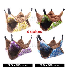 Ferret Rat Squirrel Pet Bird Hamster Hammock Hanging Cage Nest Bed House Toys