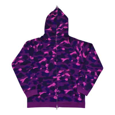 OG Bathing Ape Purple Camo Full Zip Hoodie | eBay