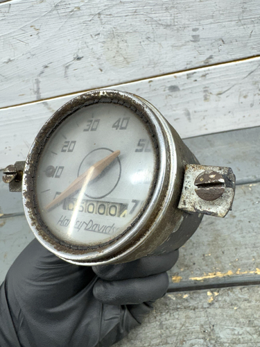 Harley 1957 Hummer Speedometer ST 165 70 MPH Speedo OEM ! - Bild 4 von 14