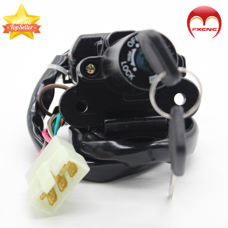For KAWASAKI Steering Ignition Switch Lock 2xKey KZ750H1/H2/H3/H4