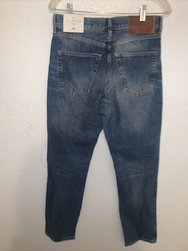 ZARA Women's Slim Fit Mid Rise Full Length Denim Jeans Size 6 NEW NWT - Picture 5 of 9