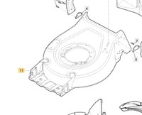 Graues Original Chassis Stiga RasenmäHer Akku RasenmäHer 381005026/0