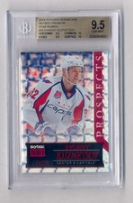 EVGENY KUZNETSOV 2014-15 SHOWCASE PREMIUM STAR RUBIES RC #36/50 BGS 9.5 GEM MINT