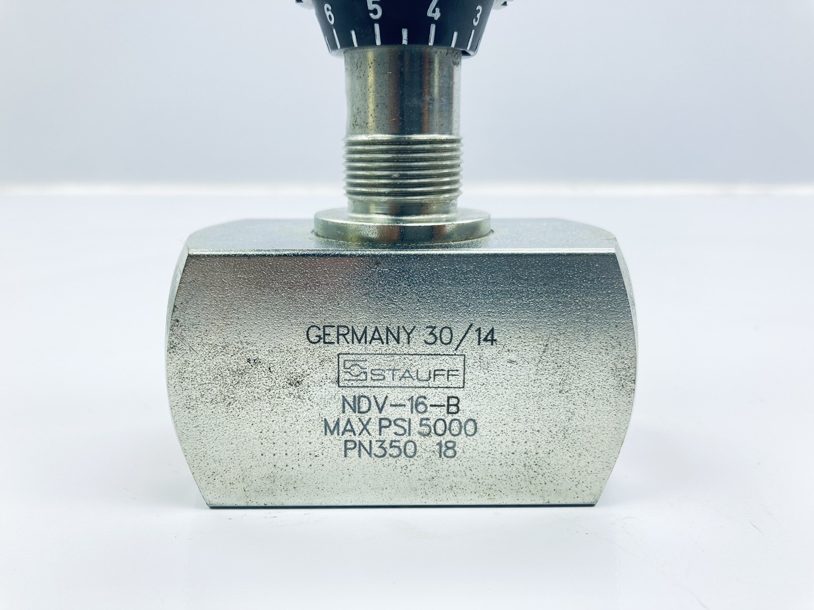 Flow Control Stauf UNUSED STAUFF NDV-16-B FLOW CONTROL VALVE 5000PSI | eBay