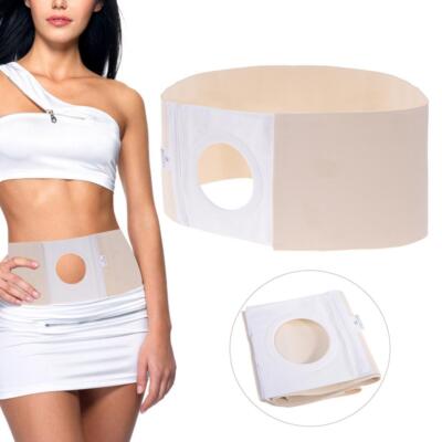 With Stoma Elastic Prevention Care Medical Abdomen Belt with AHole Unisex Hernia