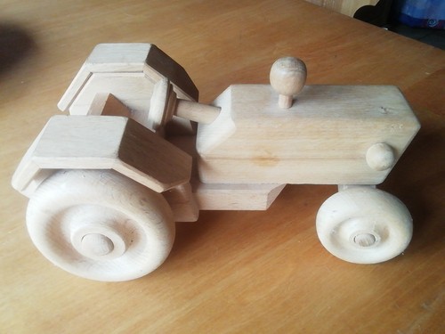 Traktor,Trekker Deko, Holz