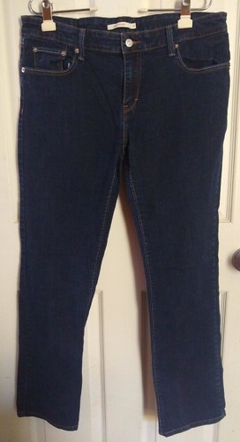Levis 518 Straight Blue Jeans Womens 13 
