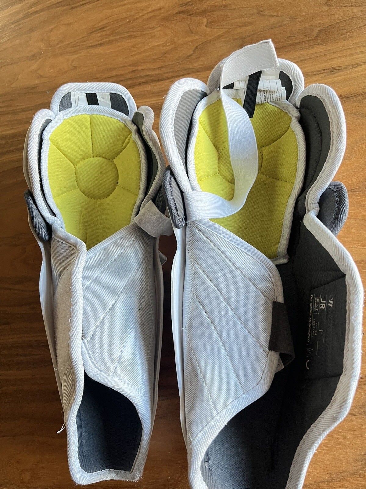 Warrior Ice Hockey Shin Pads 11” 28cm eBay