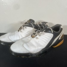 FootJoy FJ Sport Flex Zone White Leather Golf Shoes Men's Sizs 11 M 53121