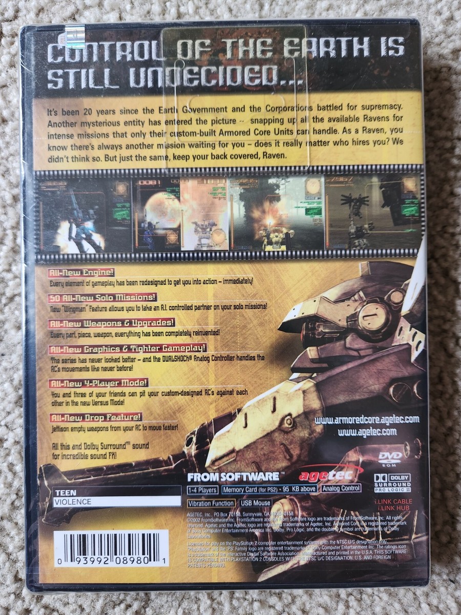 Armored Core 3 (Sony PlayStation 2, 2002) for sale online | eBay