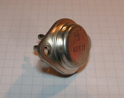 SIEMENS AUY17 PNP Germanium power transistor 75V 8A 36W refurbished