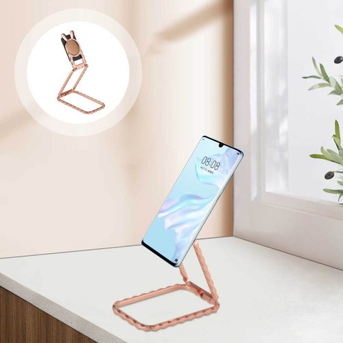 2 Ear Mobile Phone Holder Office Foldable Cell Stand - 第 10/12 張圖片