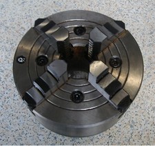 4-Backen-Planscheibenfutter EXTRON 160 oder 200mm Drehfutter mit Flansch Camlock