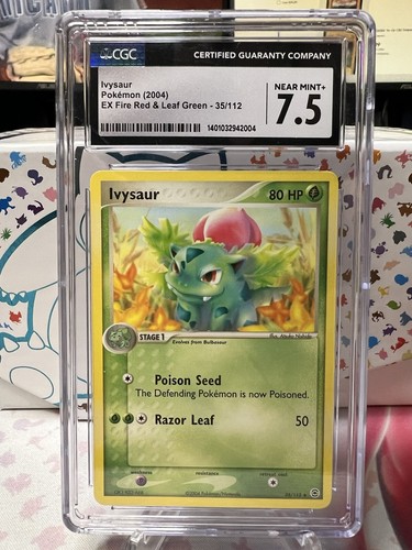 Ivysaur graded CGC 7.5 for sale on eBay