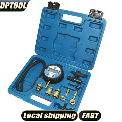 Vacuum Gauge Tester Multifunction Pressure Digital Display Gauge with Hose