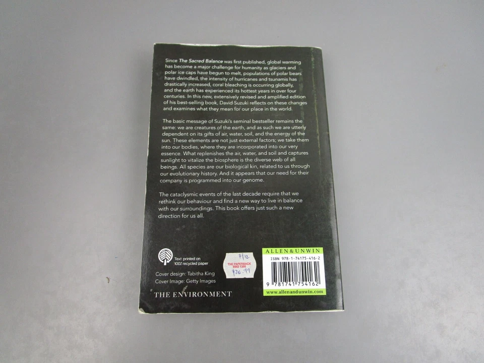 The Sacred Balance: Rediscovering our Place in Nature, David Suzuki with Amanda - Image 2 of 2