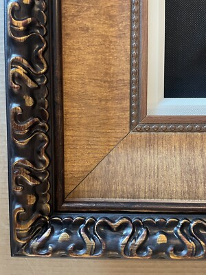 Large Handcrafted, Custom, High Quality, Wood, Designer, Fine Art Picture Frame 